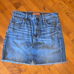 Lucky Brand Denim Jean Mini Skirt